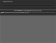 Tablet Screenshot of enguard.com